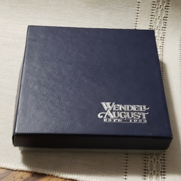 Beautiful Vintage 1986 Wendell August Forge Teddy Bear Forged Aluminum Ornament - Picture 15 of 16